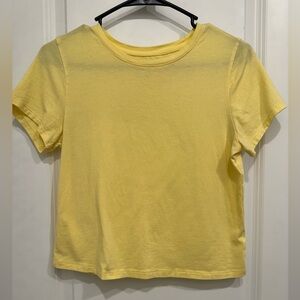 Old navy cropped tee